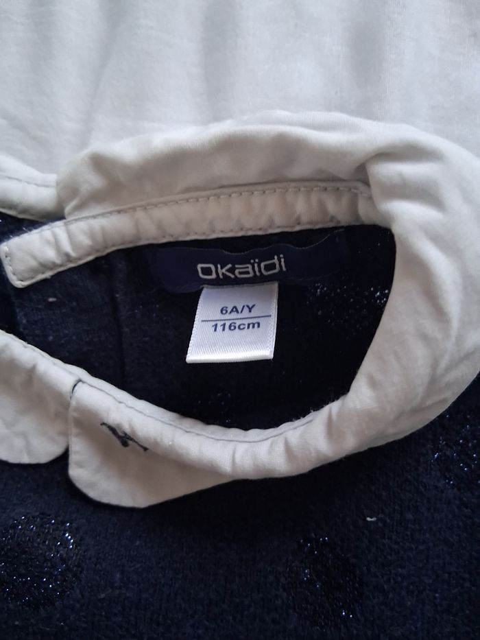 Pull bleu marine - photo numéro 4