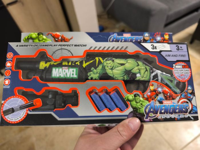 pistolet style nerf avengers - photo numéro 2