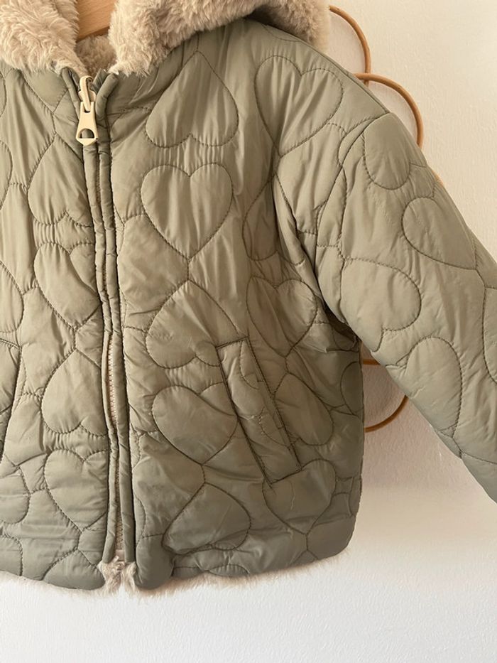 Veste fourrure réversible Zara - photo numéro 2