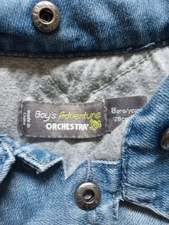 Veste en jean garçon s301 - photo numéro 3