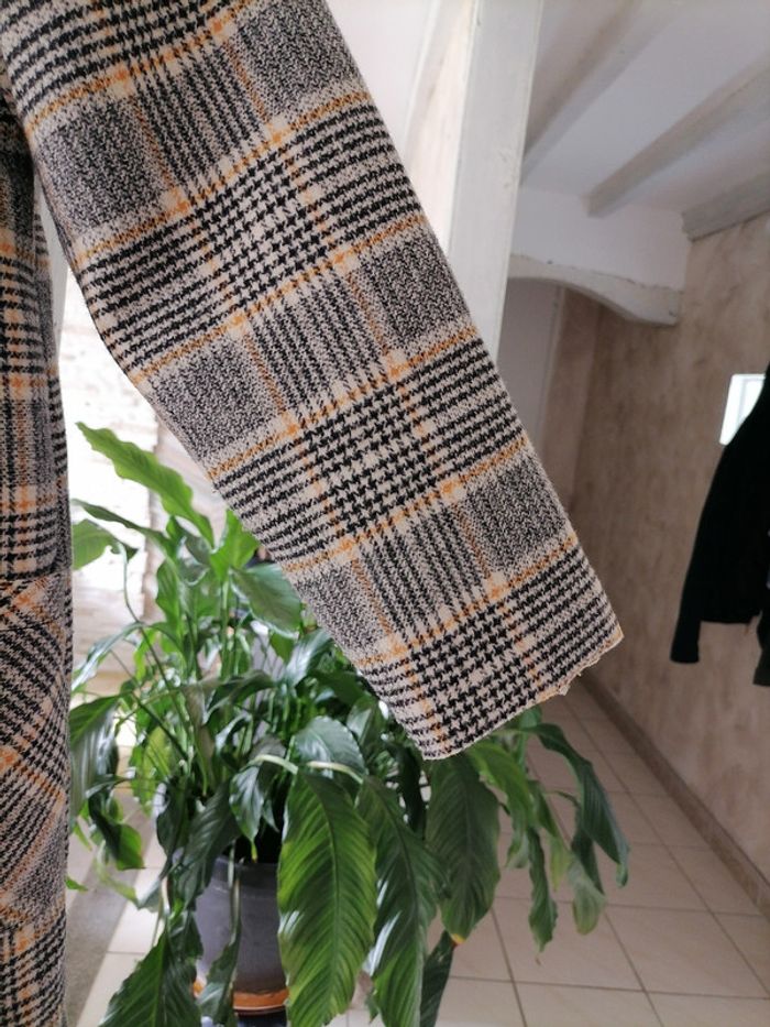 Manteau à carreaux fille - photo numéro 4
