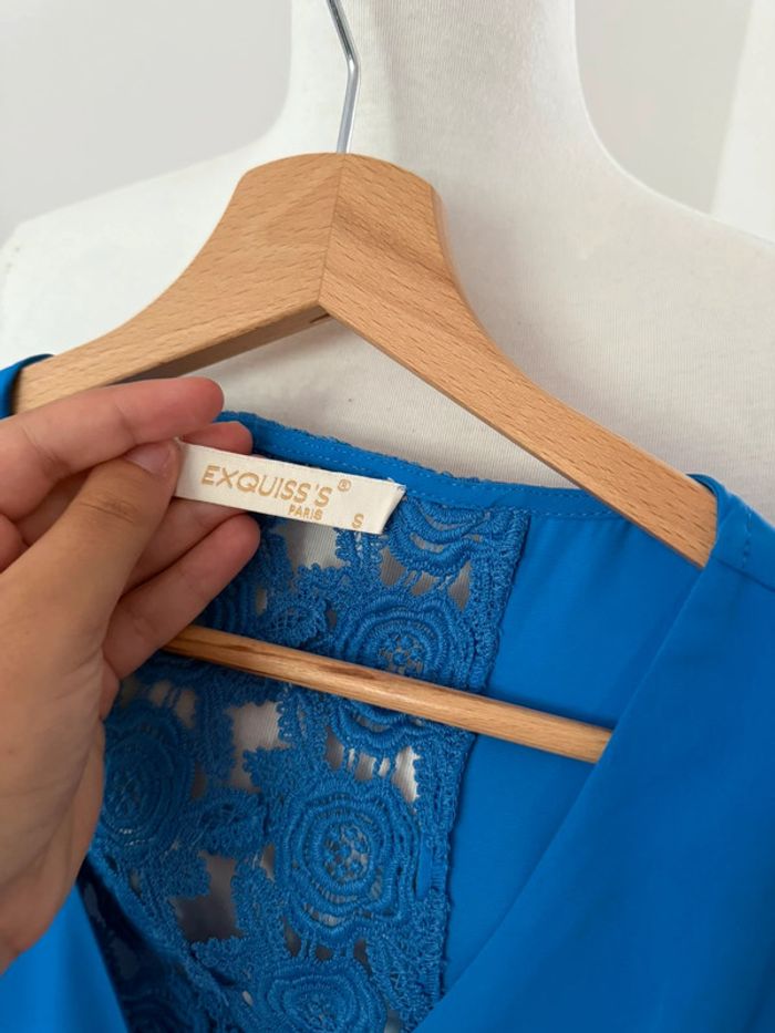 Magnifique robe bleu S/36 - photo numéro 3