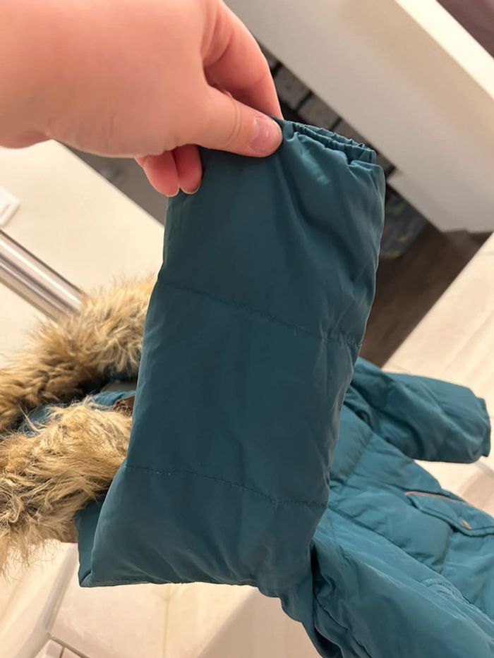Parka à capuche Bleu canard Sergent Major 4 ans - photo numéro 12