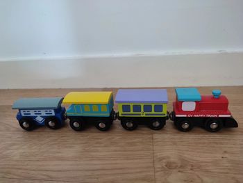 Train en bois