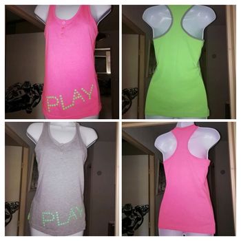 Lot de 2 débardeurs femme.34