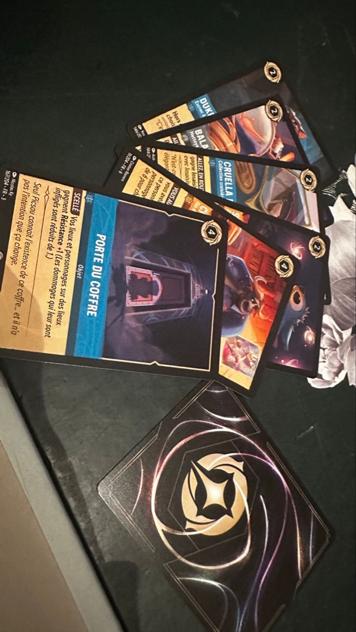 Lot 6 cartes Lorcana