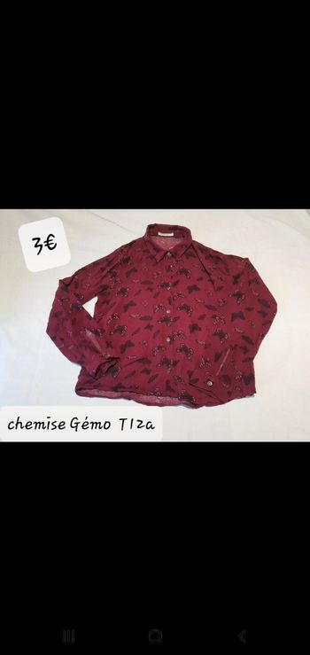 Chemise Gémo
