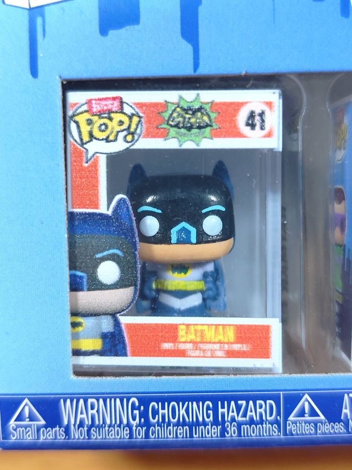 Boîte 4 Funko Bitty Pop! - DC Comics - Batman, The Riddler & Batgirl - photo numéro 2