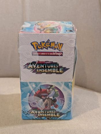 Demi display Pokémon Aventures Ensemble EV09 Fr scellée (18 boosters) abîmée