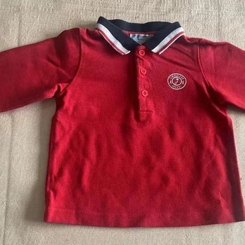 🔴 Polo rouge Jacadi pour garçon 🔴