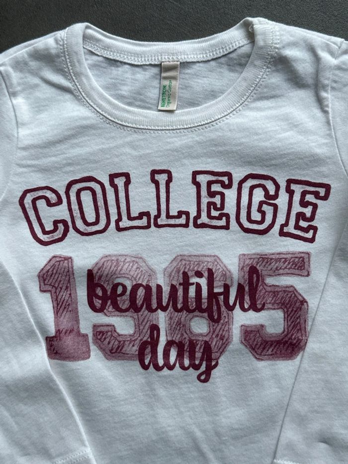 Teeshirt 18 mois Benetton - photo numéro 2