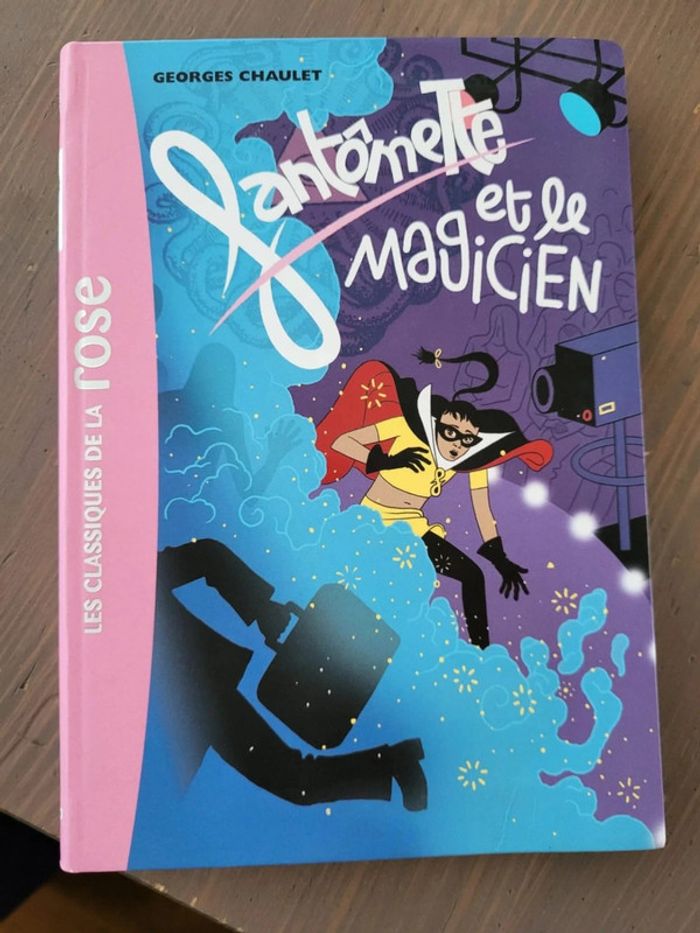 Livre Fantomette et le magicien - bibliothèque rose