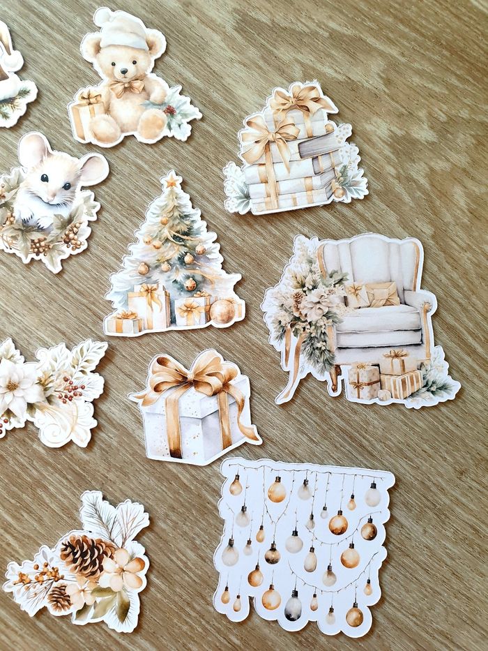 Die cut scrapbooking noel - photo numéro 4