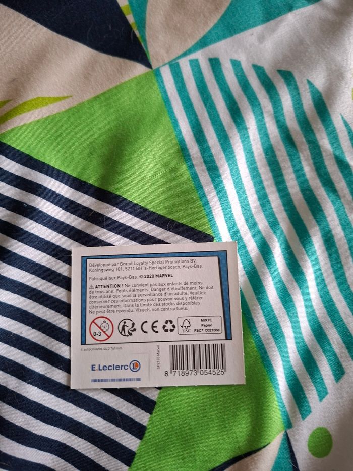 Carte Marvel leclerc 134 - photo numéro 2