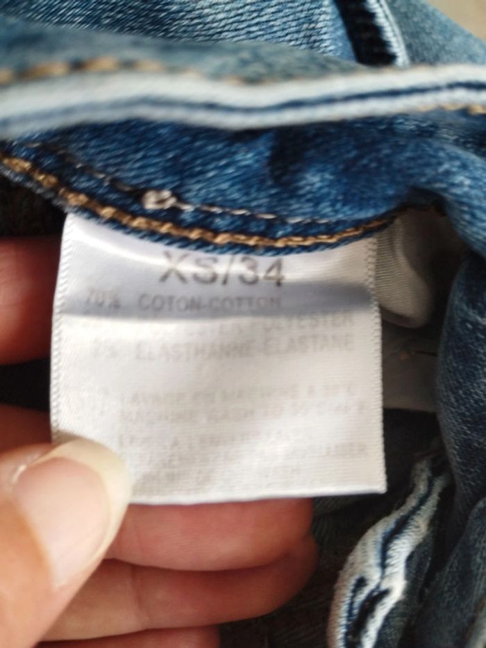 Lot de 3 jeans T34/36 - photo numéro 2