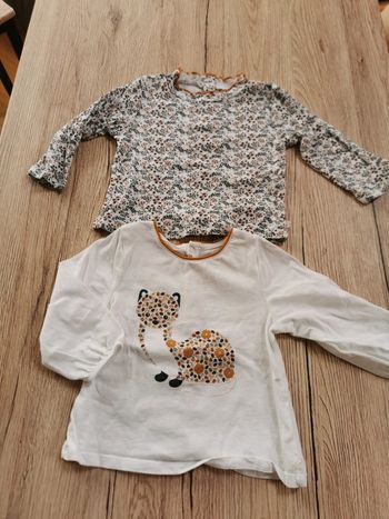 Lot de 2 Tee-shirts manches longues
