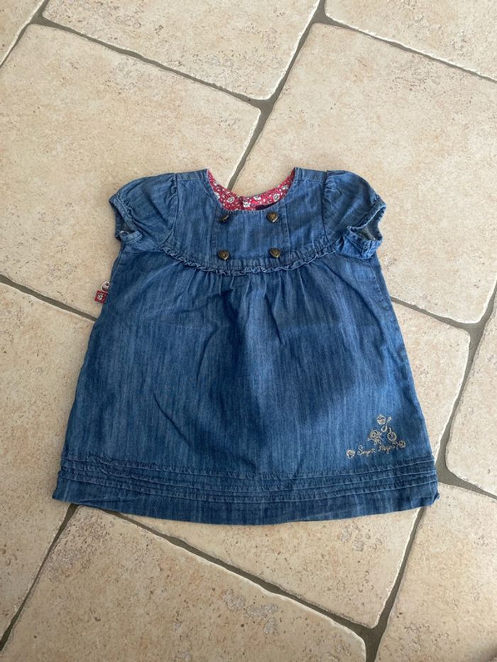 Robe en jean fille