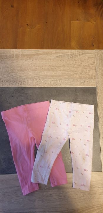 2 leggings rose