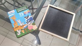 Ardoise et tableau veleda avec aimants