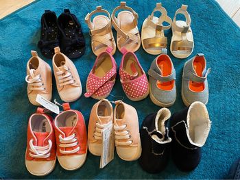 Lot 9 paires de chaussures