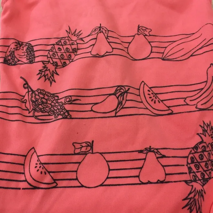 Maillot de bain rose et noir - photo numéro 3