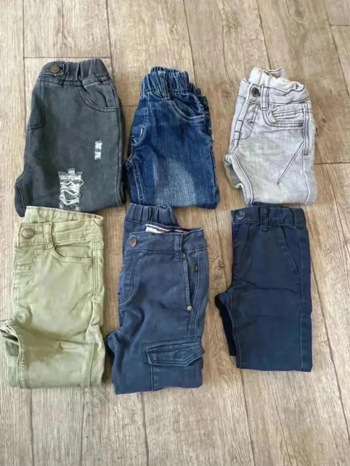 Lot de 6 pantalons 3 ans