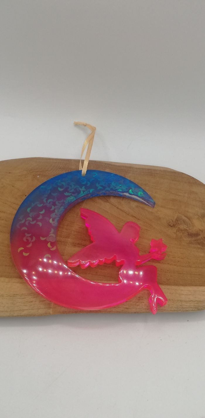 Décoration fée en résine décoration