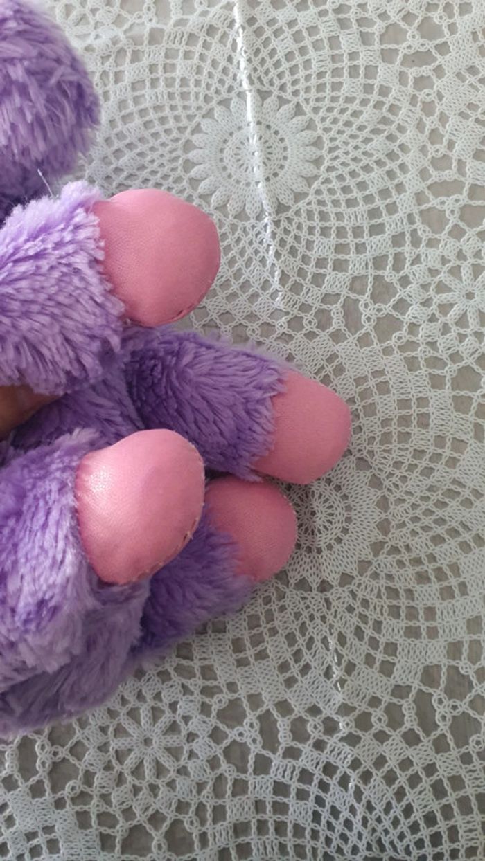 Licorne violette peluche jouet fille doudou - photo numéro 7