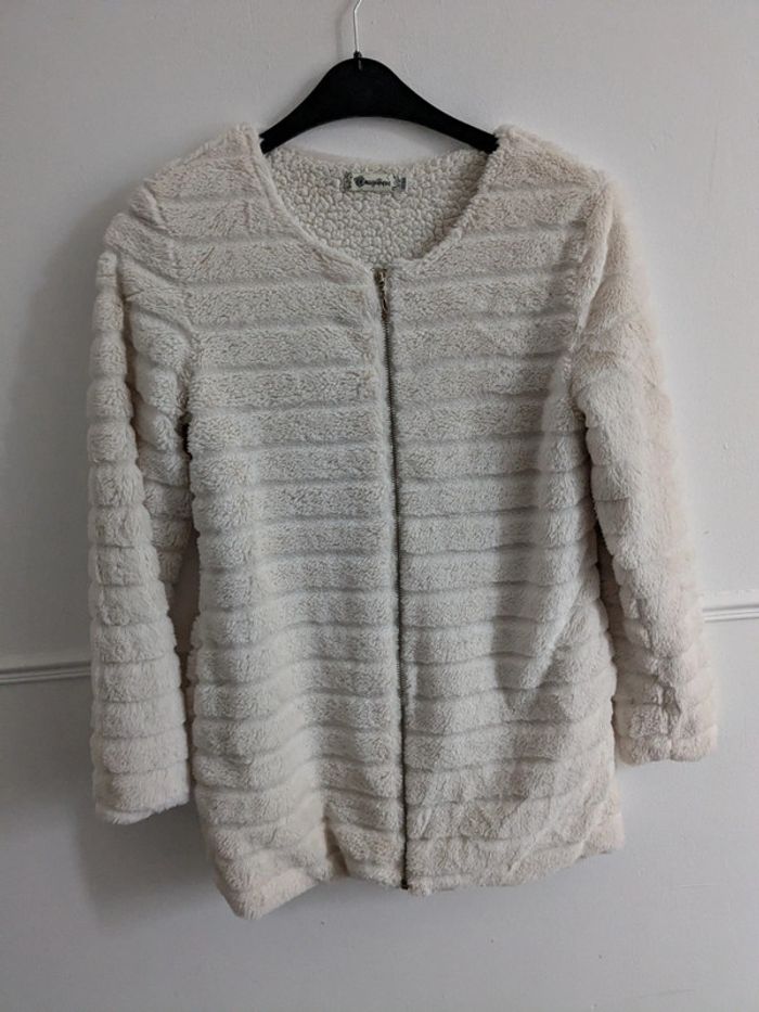 Veste pilou pilou creme  S/M