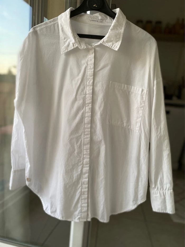 Chemise oversize blanche Lulu Castagnette 36 - photo numéro 2