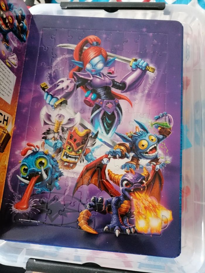 Livre puzzle skylanders - photo numéro 5