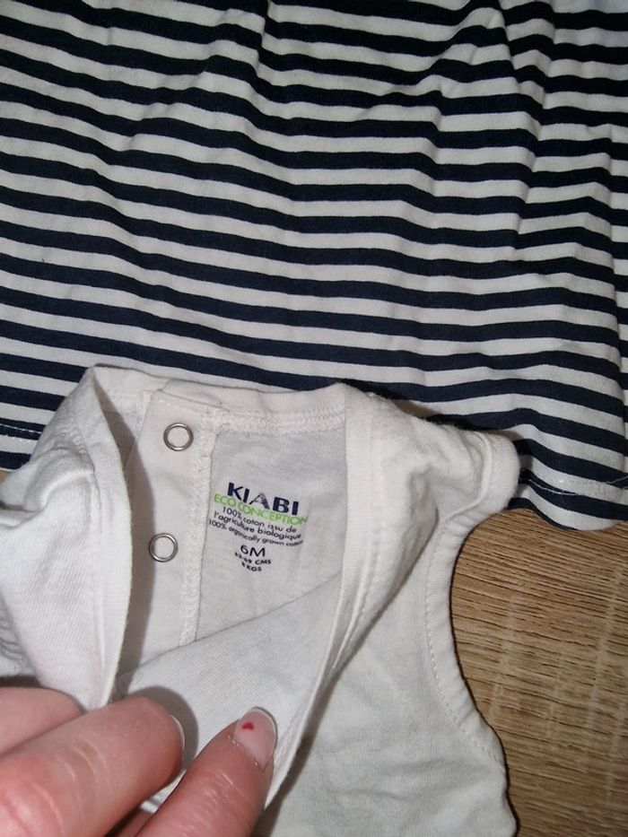 Lot de 2 robes 6 mois - photo numéro 4