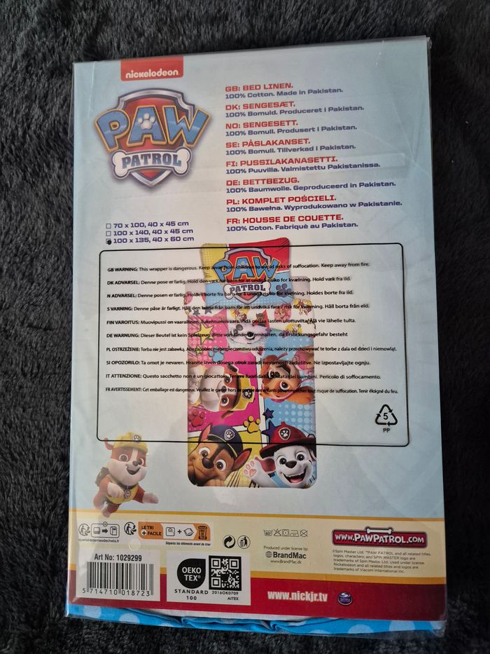 housse de couette pat patrouille - photo numéro 4