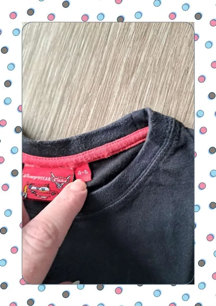 Tshirt cars manche longue 4 ans - photo numéro 5