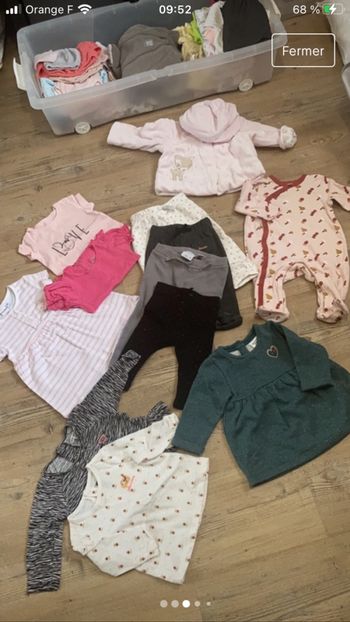 Lot vêtements 3 mois fille