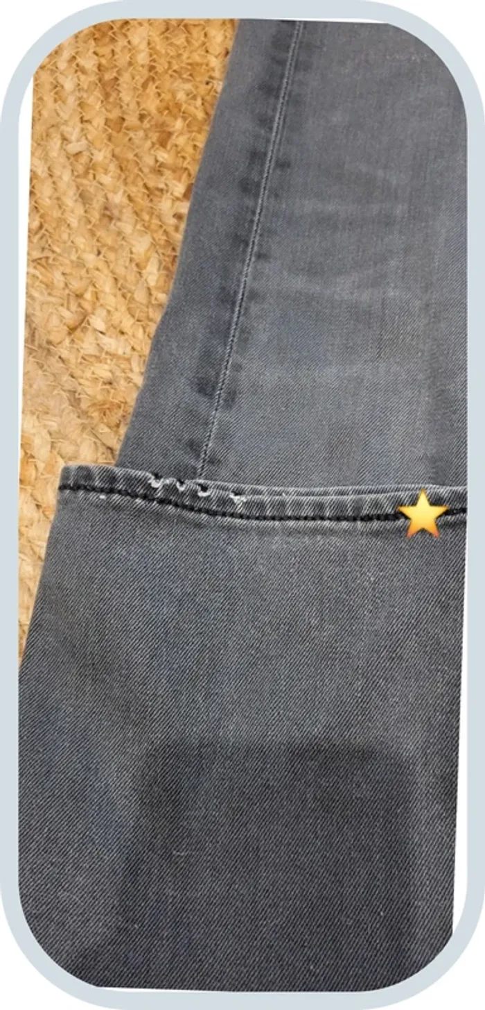 Jean Levi's 522 Homme – Gris Foncé – W30 L34 FR 38 – Coupe Slim – Très Bon État - photo numéro 5