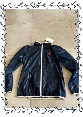 Veste Tattini transparent bleu unisex, bleu, taille M, neuf, valeur 125€