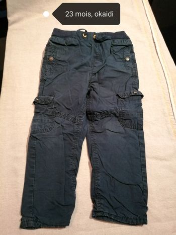 Pantalon bleu marine