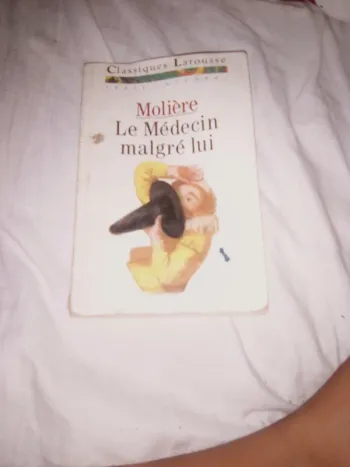 Livre Molière. Le médecin malgré lui