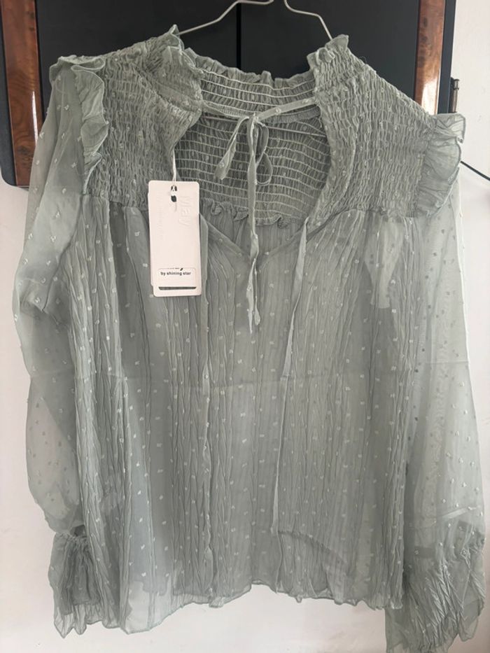 Chemisier/blouse plumetis