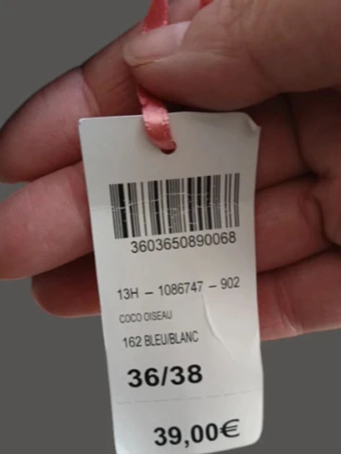 Top court dos nu imprimé oiseaux 39€ - photo numéro 7