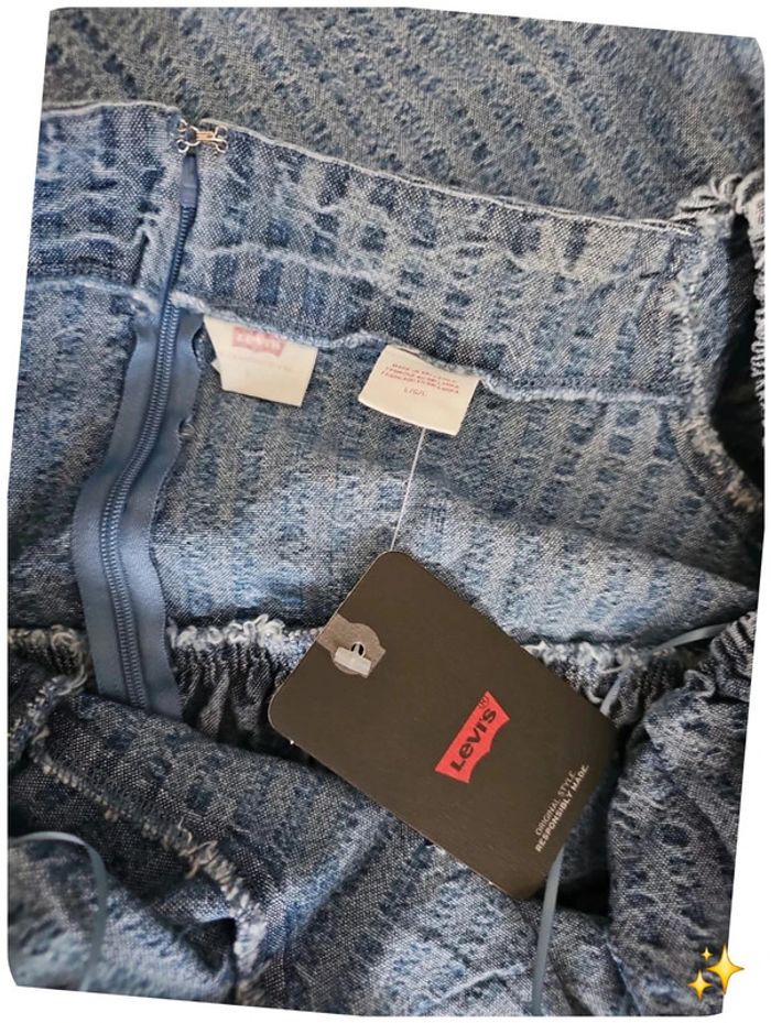 Robe Levi's en jean bleu clair – Taille L – Neuve avec étiquette 👗💙 - photo numéro 5