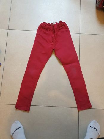 Pantalon léger rouge