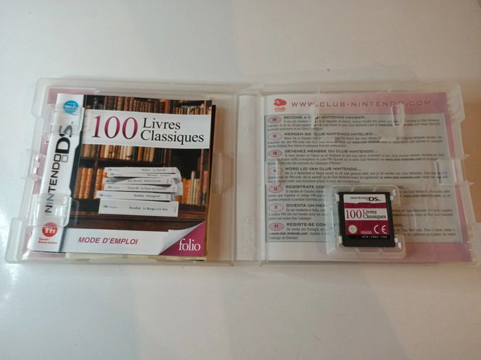 Jeu Nintendo DS 100 livres classiques - photo numéro 3