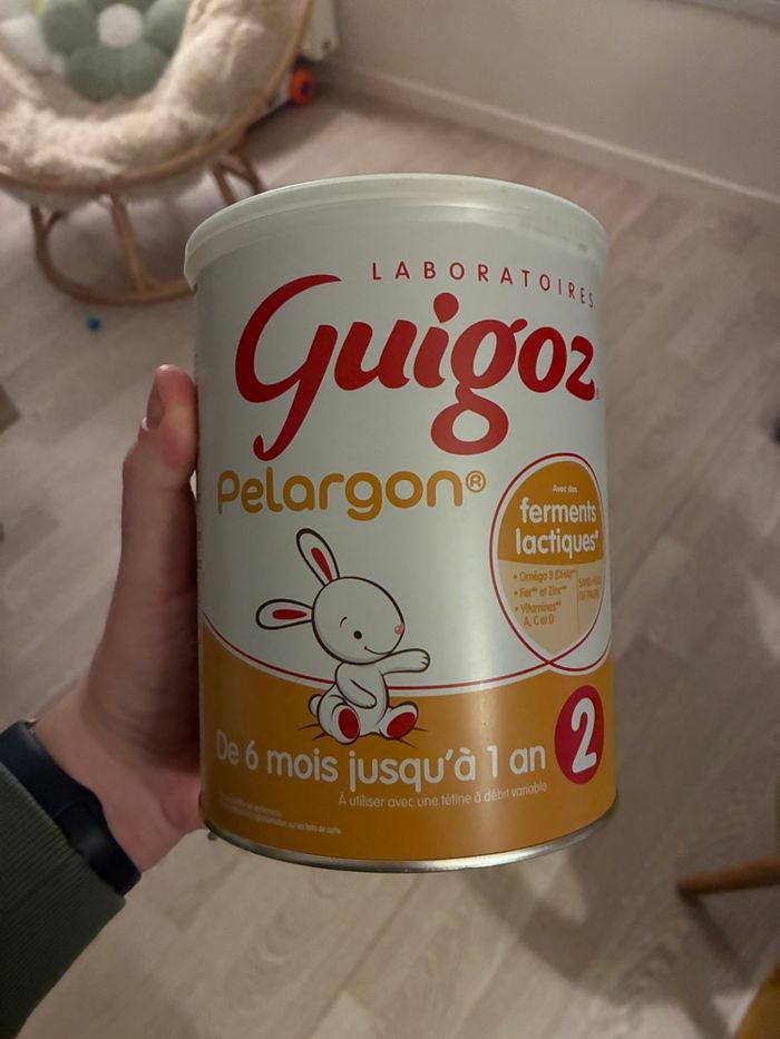 GUIGOZ PELARGON 2 Lait bébé en poudre 2ème âge