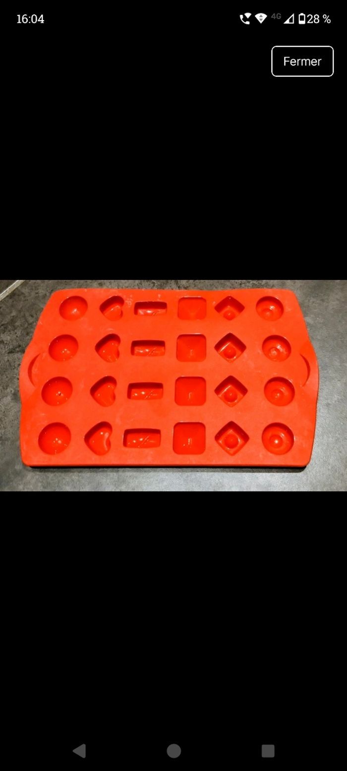 Moule chocolat - Tupperware