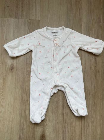 Pyjama Orchestra écru 1 mois