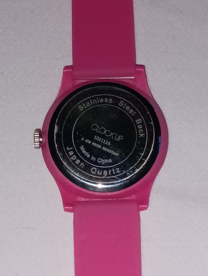 Montre rose Clockup
Neuve - photo numéro 3