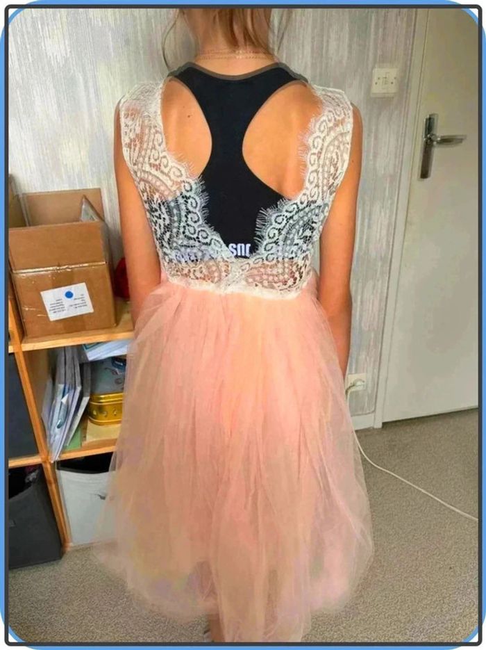 Robe  en tulle  pour ceremonie - photo numéro 4