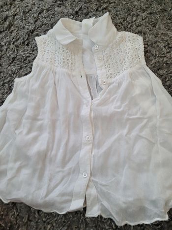 Blouse sans manche 4 ans